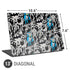 DC Comics Batman Characters Action Poses Print Universal Laptop 13in (10.6 x 7.6in) Skin